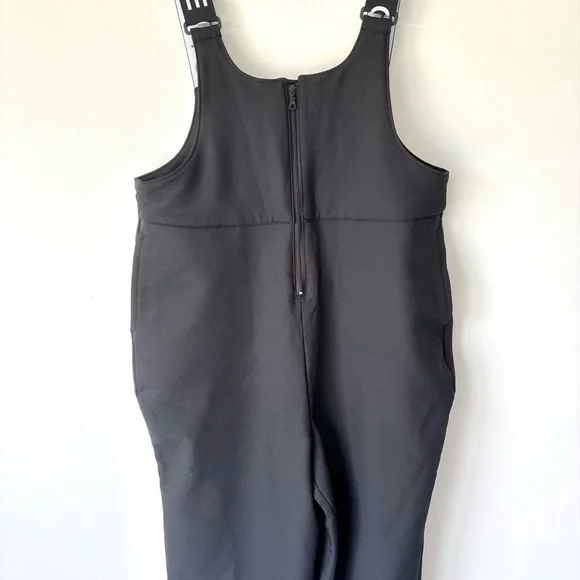 Offline by Aerie Chillside Collection Black Ski Snowboard Overalls Pant Bib - Picture 12 of 14